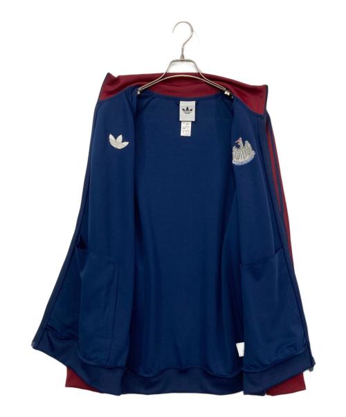 adidas Originals（アディダスオリジナル）adidas originals (アディダスオリジナル) ニューカッスル・ユナイテッドFC OG トラックトップ レッド×ネイビー サイズ:3XLの古着・服飾アイテム