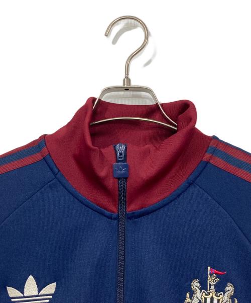adidas Originals（アディダスオリジナル）adidas originals (アディダスオリジナル) ニューカッスル・ユナイテッドFC OG トラックトップ レッド×ネイビー サイズ:3XLの古着・服飾アイテム