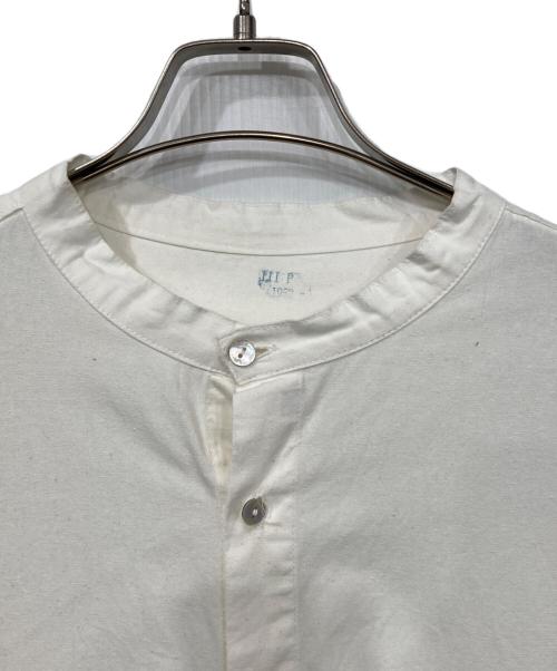 USED（ユーズド）USED (ユーズド) グランパシャツ ホワイト サイズ:XLの古着・服飾アイテム