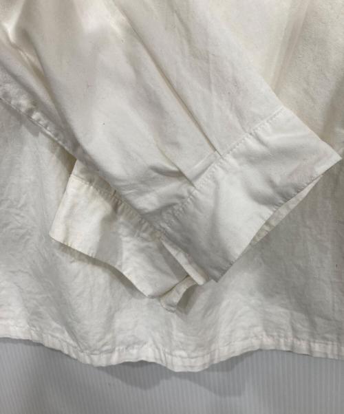USED（ユーズド）USED (ユーズド) グランパシャツ ホワイト サイズ:XLの古着・服飾アイテム