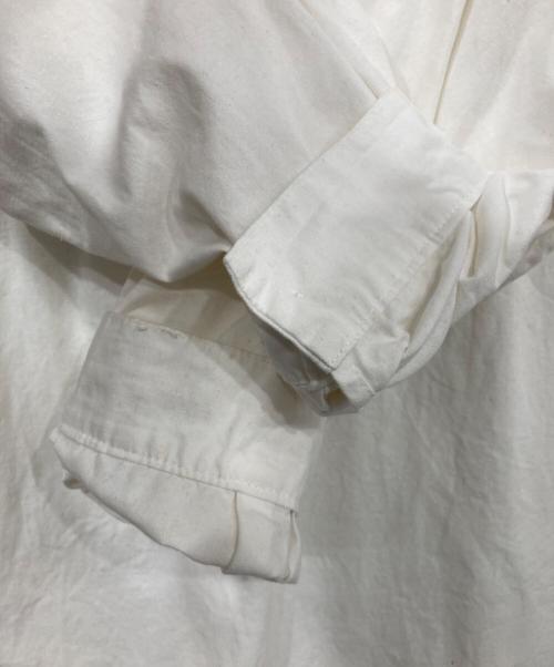 USED（ユーズド）USED (ユーズド) グランパシャツ ホワイト サイズ:XLの古着・服飾アイテム