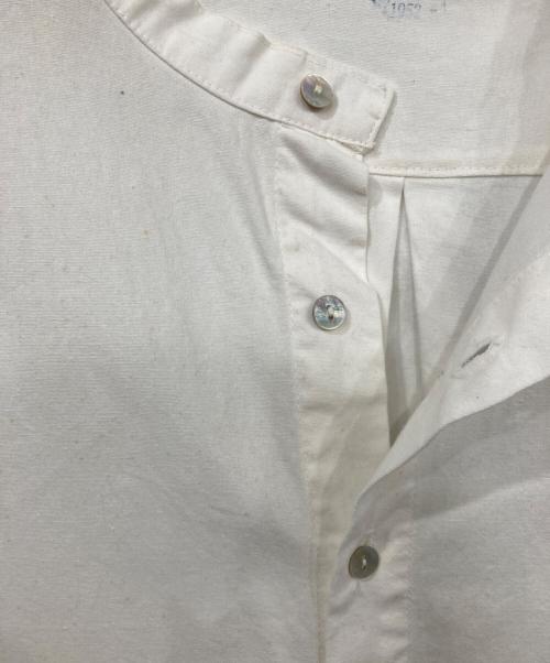 USED（ユーズド）USED (ユーズド) グランパシャツ ホワイト サイズ:XLの古着・服飾アイテム