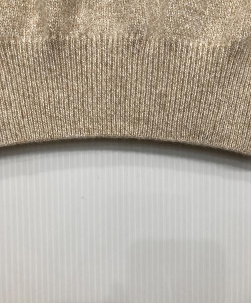 BEAMS F（ビームスエフ）BEAMS F (ビームスエフ) タートルネックニット ベージュ サイズ:48の古着・服飾アイテム