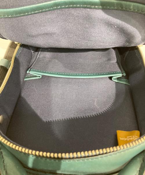 HERGOPOCH（エルゴポック）HERGOPOCH (エルゴポック) ワキシングレザー ボディバッグ グリーンの古着・服飾アイテム