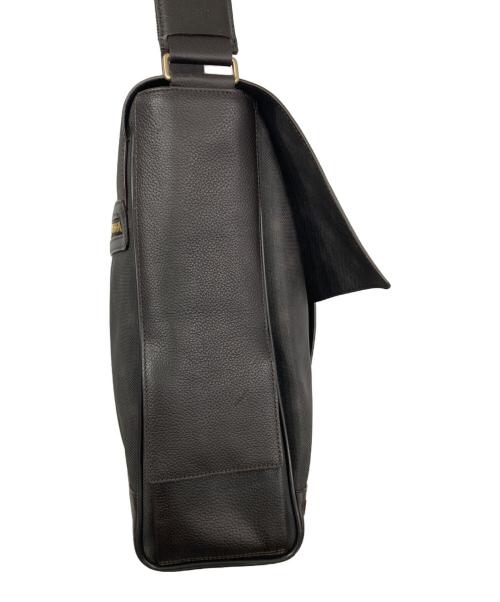 dunhill（ダンヒル）dunhill (ダンヒル) メッセンジャーバッグ ブラウンの古着・服飾アイテム