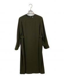 theory luxe（セオリーリュクス）の古着「DAWSON/ LIVIA ワンピース」｜オリーブ