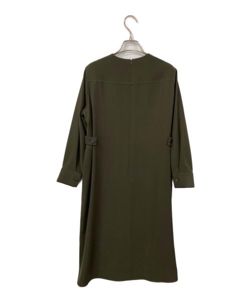 theory luxe（セオリーリュクス）theory luxe (セオリーリュクス) DAWSON/ LIVIA ワンピース オリーブ サイズ:Sの古着・服飾アイテム