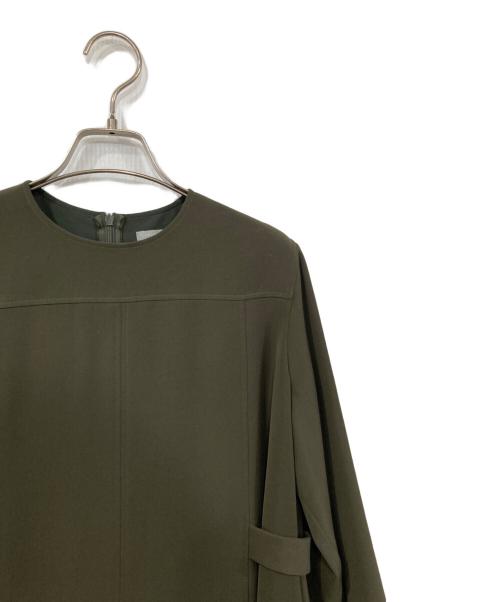 theory luxe（セオリーリュクス）theory luxe (セオリーリュクス) DAWSON/ LIVIA ワンピース オリーブ サイズ:Sの古着・服飾アイテム
