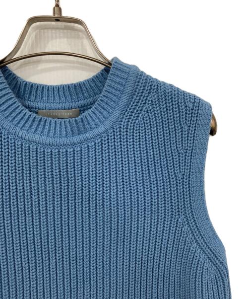 theory luxe（セオリーリュクス）theory luxe (セオリーリュクス) BROOME TULLYニットベスト ブルー サイズ:S32の古着・服飾アイテム