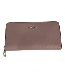 COACH（コーチ）の古着「長財布」｜ピンク