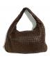 BOTTEGA VENETA（ボッテガベネタ）の古着「イントレチャートホーボーバッグ」｜ブラウン