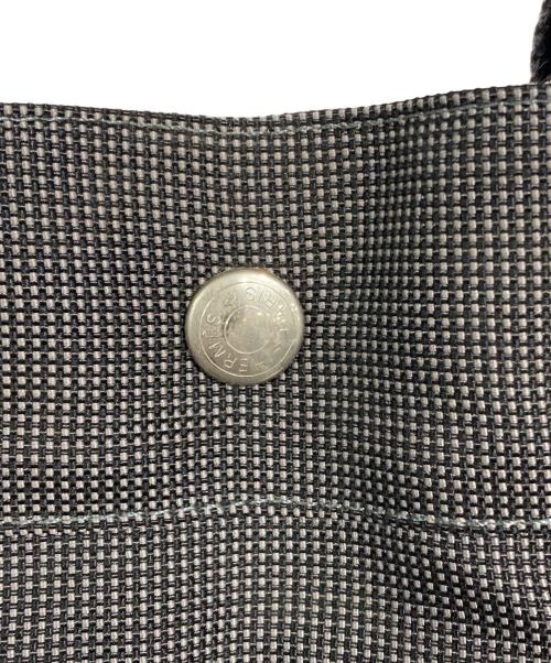 HERMES（エルメス）HERMES (エルメス) エールラインMMトートバッグ グレーの古着・服飾アイテム