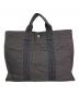 HERMES (エルメス) エールラインMMトートバッグ グレー：18000円