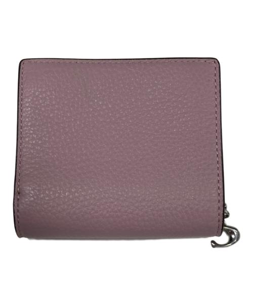 COACH（コーチ）COACH (コーチ) 2つ折り財布 ピンクの古着・服飾アイテム