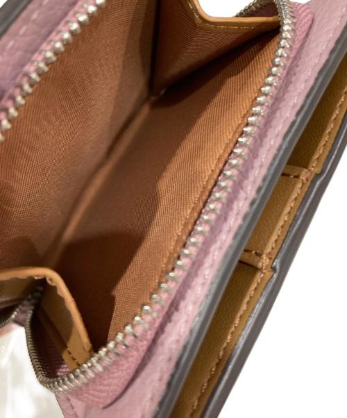 COACH（コーチ）COACH (コーチ) 2つ折り財布 ピンクの古着・服飾アイテム