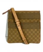 LOEWEロエベ）の古着「リピートアナグラムショルダーバッグ」｜ベージュ