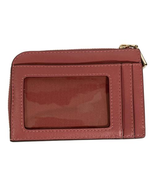 Kate Spade（ケイトスペード）Kate Spade (ケイトスペード) ミニジップカードケース ピンクの古着・服飾アイテム