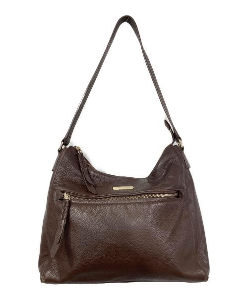 COLE HAAN（コールハーン）COLE HAAN (コールハーン) レザーワンショルダーバッグ ブラウンの古着・服飾アイテム
