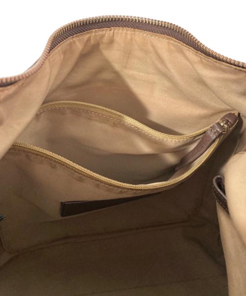 COLE HAAN（コールハーン）COLE HAAN (コールハーン) レザーワンショルダーバッグ ブラウンの古着・服飾アイテム
