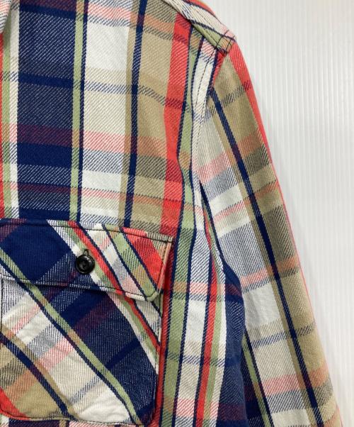 JELADO（ジェラード）JELADO (ジェラード) ネルシャツ ベージュ サイズ:16の古着・服飾アイテム