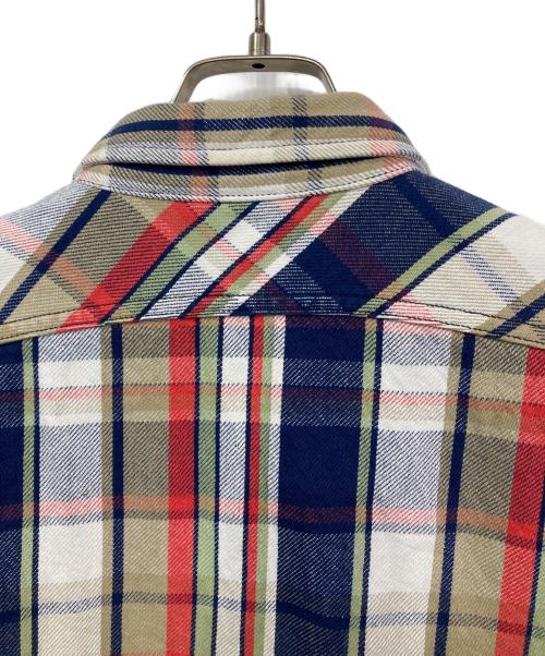 JELADO（ジェラード）JELADO (ジェラード) ネルシャツ ベージュ サイズ:16の古着・服飾アイテム