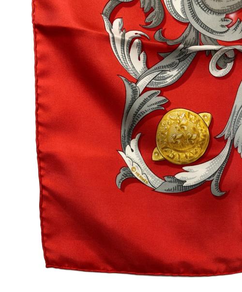 HERMES（エルメス）HERMES (エルメス) スカーフ レッドの古着・服飾アイテム