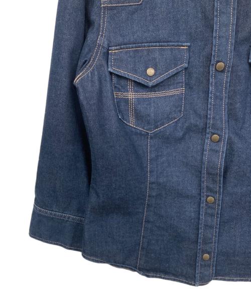 BURBERRY LONDON（バーバリーロンドン）BURBERRY LONDON (バーバリーロンドン) デニムシャツ インディゴ サイズ:42の古着・服飾アイテム