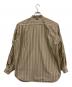 DAIWA PIER39 (ダイワ ピア39) TECH BAND COLLAR SHIRTS L/S STRIPE ベージュ サイズ:M：6000円