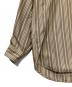 中古・古着 DAIWA PIER39 (ダイワ ピア39) TECH BAND COLLAR SHIRTS L/S STRIPE ベージュ サイズ:M：6000円