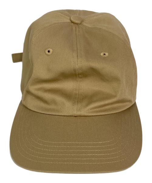 kijima takayuki（キジマタカユキ）KIJIMA TAKAYUKI (キジマタカユキ) COTTON CHINO 6PANEL CAP ベージュの古着・服飾アイテム