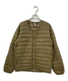 mont-bell×B:MING by BEAMS（モンベル×ビーミングバイビームス）の古着「別注 スペリオダウン ラウンドネックジャケット」｜ブラウン