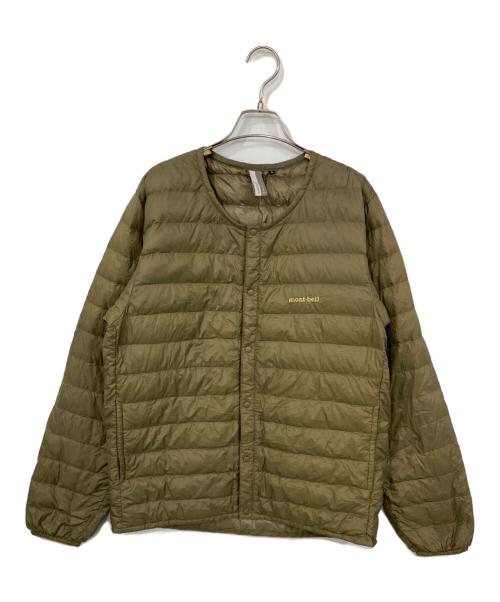 mont-bell（モンベル）mont-bell (モンベル) B:MING by BEAMS (ビーミングバイビームス) 別注 スペリオダウン ラウンドネックジャケット ブラウン サイズ:Lの古着・服飾アイテム