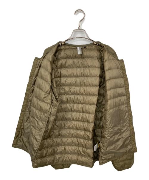 mont-bell（モンベル）mont-bell (モンベル) B:MING by BEAMS (ビーミングバイビームス) 別注 スペリオダウン ラウンドネックジャケット ブラウン サイズ:Lの古着・服飾アイテム