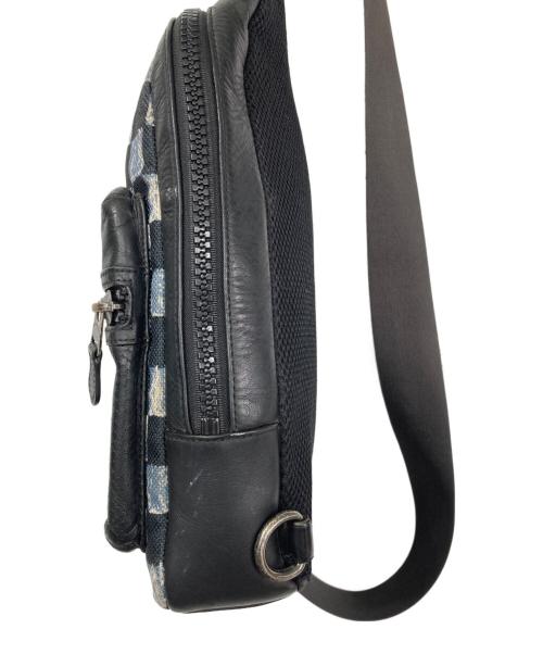 COACH（コーチ）COACH (コーチ) ブロックチェックショルダーバッグ グレーの古着・服飾アイテム