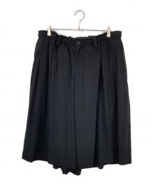 Yohji Yamamoto pour homme（ヨウジヤマモト プールオム）の古着「8 TUCKS SHORTS」｜ブラック