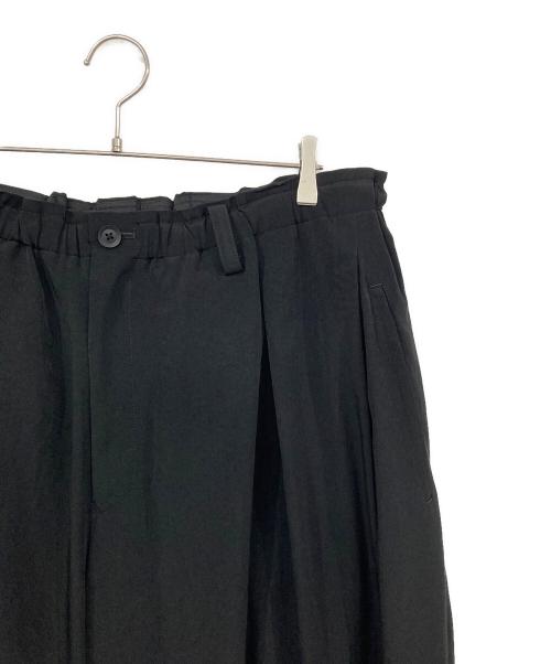 Yohji Yamamoto pour homme（ヨウジヤマモト プールオム）Yohji Yamamoto pour homme (ヨウジヤマモト プールオム) 8 TUCKS SHORTS ブラック サイズ:3の古着・服飾アイテム