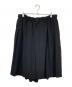 Yohji Yamamoto pour homme（ヨウジヤマモト プールオム）の古着「8 TUCKS SHORTS」｜ブラック