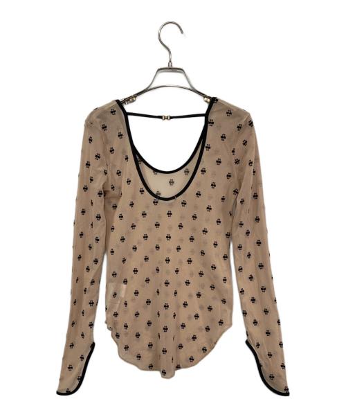 SORIN（ソリン）sorin (ソリン) SWAN LAKE U-neck TOP ベージュ サイズ:38の古着・服飾アイテム