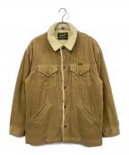 Wrangler×BEAMSラングラー×ビームス）の古着「裏ボアコーデュロイジャケット」｜ベージュ