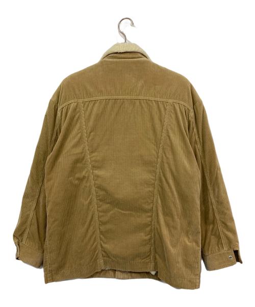 Wrangler（ラングラー）Wrangler (ラングラー) BEAMS (ビームス) 裏ボアコーデュロイジャケット ベージュ サイズ:Mの古着・服飾アイテム