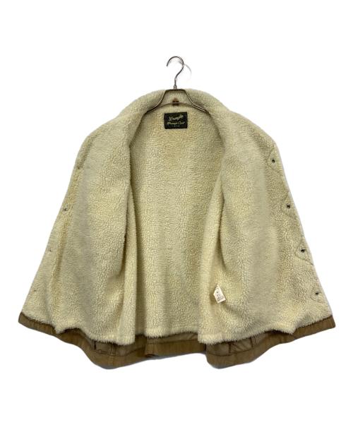 Wrangler（ラングラー）Wrangler (ラングラー) BEAMS (ビームス) 裏ボアコーデュロイジャケット ベージュ サイズ:Mの古着・服飾アイテム