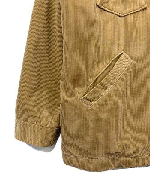 Wrangler（ラングラー）Wrangler (ラングラー) BEAMS (ビームス) 裏ボアコーデュロイジャケット ベージュ サイズ:Mの古着・服飾アイテム