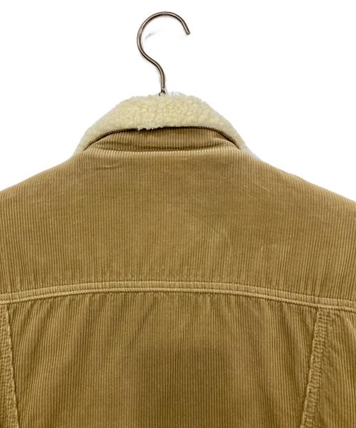 Wrangler（ラングラー）Wrangler (ラングラー) BEAMS (ビームス) 裏ボアコーデュロイジャケット ベージュ サイズ:Mの古着・服飾アイテム