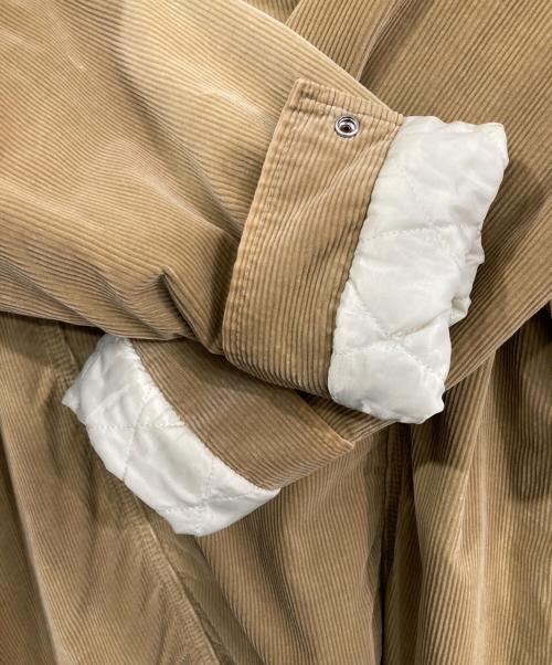 Wrangler（ラングラー）Wrangler (ラングラー) BEAMS (ビームス) 裏ボアコーデュロイジャケット ベージュ サイズ:Mの古着・服飾アイテム