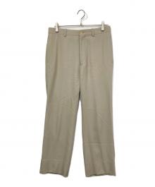 AURALEE（オーラリー）の古着「HARD TWIST WOOL DOBBY SLACKS」｜ベージュ