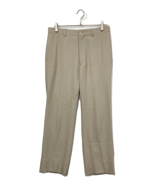 AURALEE（オーラリー）AURALEE (オーラリー) HARD TWIST WOOL DOBBY SLACKS ベージュ サイズ:3の古着・服飾アイテム