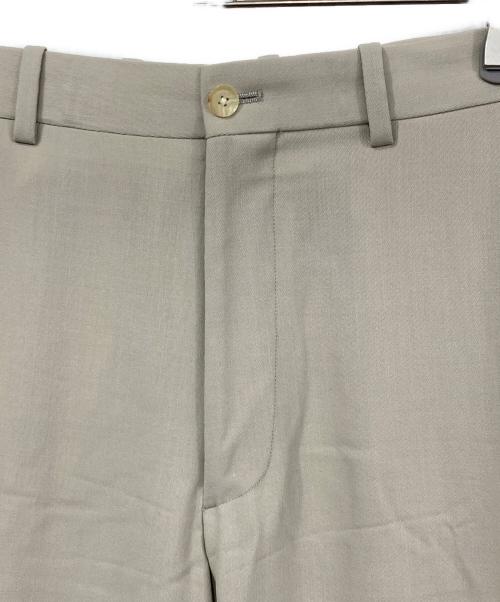 AURALEE（オーラリー）AURALEE (オーラリー) HARD TWIST WOOL DOBBY SLACKS ベージュ サイズ:3の古着・服飾アイテム