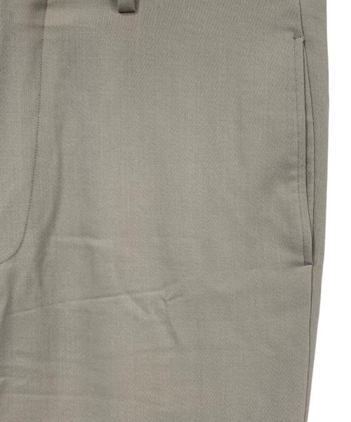 AURALEE（オーラリー）AURALEE (オーラリー) HARD TWIST WOOL DOBBY SLACKS ベージュ サイズ:3の古着・服飾アイテム
