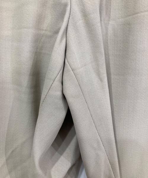 AURALEE（オーラリー）AURALEE (オーラリー) HARD TWIST WOOL DOBBY SLACKS ベージュ サイズ:3の古着・服飾アイテム