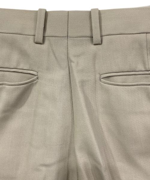 AURALEE（オーラリー）AURALEE (オーラリー) HARD TWIST WOOL DOBBY SLACKS ベージュ サイズ:3の古着・服飾アイテム